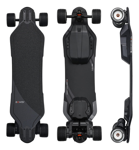 Exway Flex Pro Belt Hydro - Patineta Longboard Electrico Con