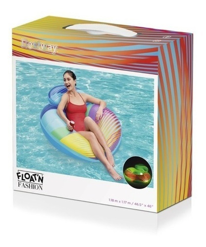 Salvavidas Inflable Con Luz Led Bestway Modelo 43252