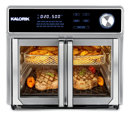 Kalorik Maxx Air Fryer Oven Grill, 26 Cuartos, Parrilla Inte