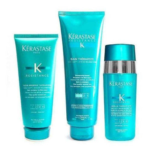 Kit Kerastase Therapiste Soin + Shampoo + Serum + Cuotas