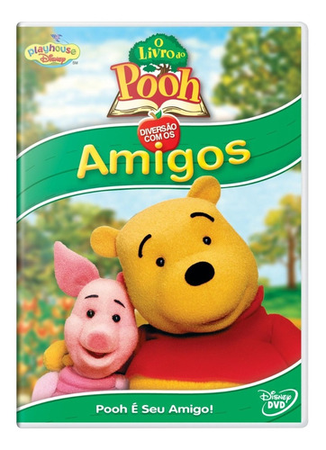O Livro Do Pooh - Diversão Com Os Amigos - Dvd - Novo