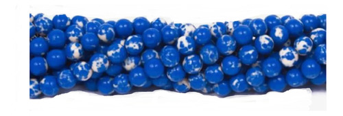 Piedra Natural Tipo Malaquita Azul Bisutería 1 Tiras  