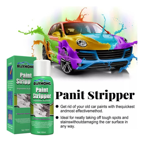 Decapante Pintura Eficiente, Removedor De Pintura* 3 Unidade