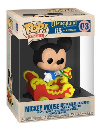 Funko Pop Disney Mickey Mouse On The Casey Jr. Circus Train 