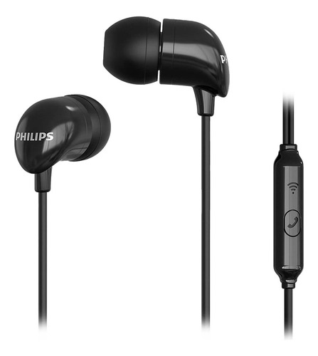 Fone De Ouvido In Ear Philips Tae1126bk/94 Preto