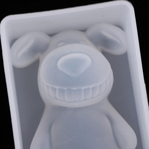 Flor Seca Diy Molde Del Ornamento De La Perro 75x40x30mm