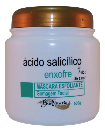 Máscara Facial Esfoliante Gomagem Bioexotic 500g