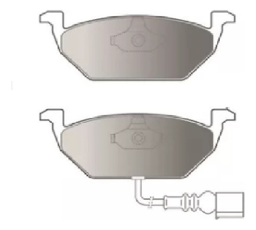 Pastilla Freno Plasbestos Vw Golf 1.6 / 2.0 Polo 1.6 02/ A3