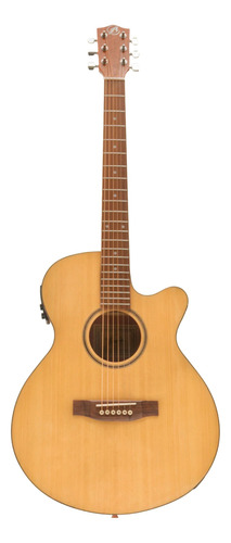Guitarra Electroacustica Bamboo Ga-40-spruce-q Gloss