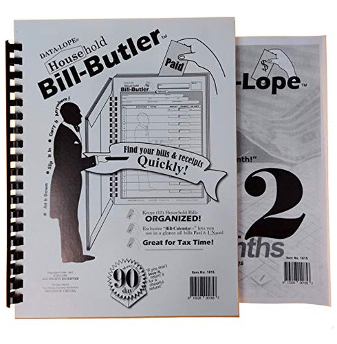 Bill-butler, Organizador Mensual De La Factura Del Hogar Y P