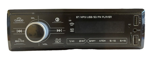 Radio Auto Fm Mp3 Usb Bluetooth Auxiliar Usb Tactil