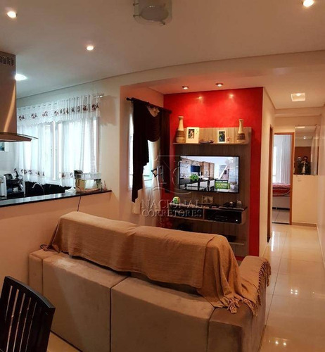 Cobertura Com 2 Dormitórios À Venda, 100 M² Por R$ 305.000 - Parque Novo Oratório - Santo André/sp - Co1794