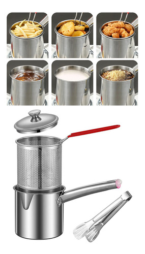 Panela Para Fritar, Portátil, Com Pinças 1.2l