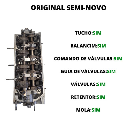 Cabeçote Honda Civic 1.7 16v Com V-tec Modelo 2001 A 2006