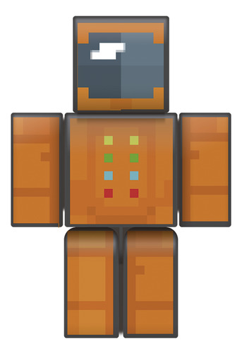 Boneco Zoom Astronauta 15 Cm Minecraft Com Ferramentas