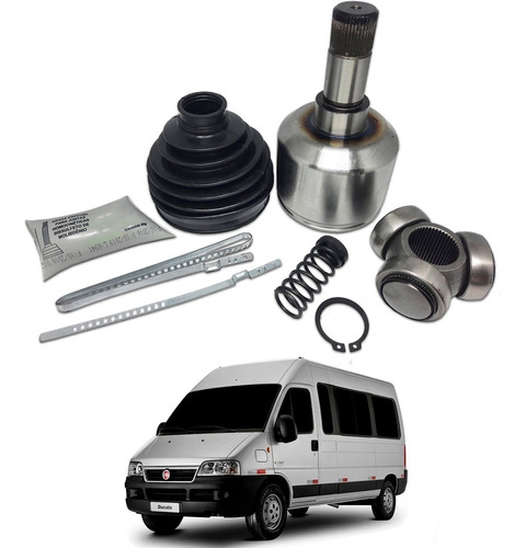 Tulipa + Trizeta Fiat Ducato 2.8 Aro 16 03 A 09 L. Esquerdo