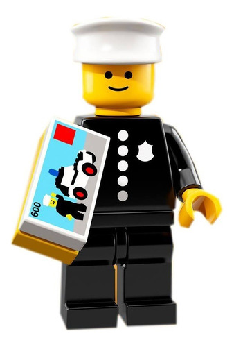Lego Minifigura 8 Oficial De Policia Cumpleaños 71021