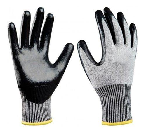 Guantes Anti Corte Protección Trabajo Nitrilo Industriales