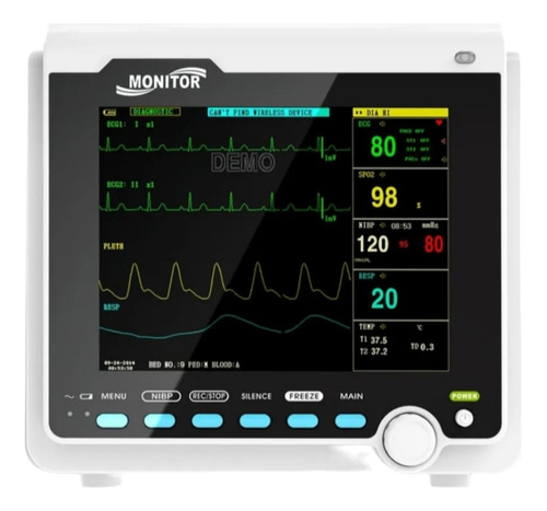 Monitor De Signos Vitales Contec De 8 Pulgadas