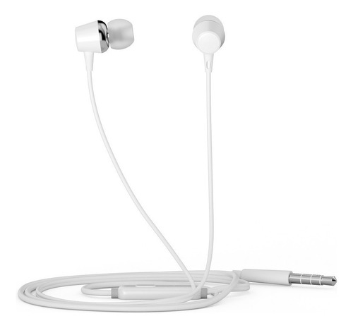 Auriculares Hp Tablet Celular Microfono Manos Libre Blanco