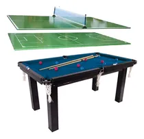 Comprar Mesa 4 Em 1 Azul Sinuca Ping Pong Tenis Mesa Futebol Botao