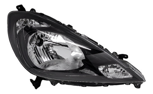 Par Farol Honda New Fit Twist 13 A 2015 Máscara Negra Tyc Rf