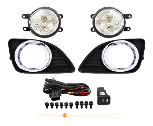 Par Faro Niebla Camry 2010-2011 Leds C/parrilla Ald