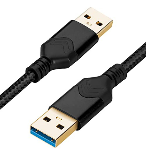 Roficord Usb 3.0 Male To Male Cable, Usb A A Usb Un Cable D4
