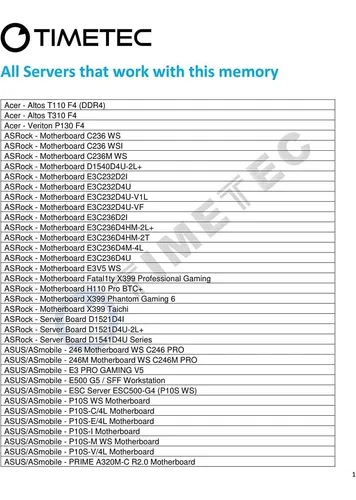 Memorias Ram Timetec Hynix Ic, 2 X 16gb, Ddr4 2400mhz Udimm