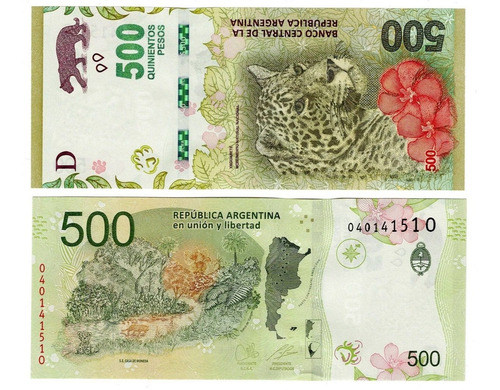 Argentina - Billete 500 Pesos 2022 - Unc