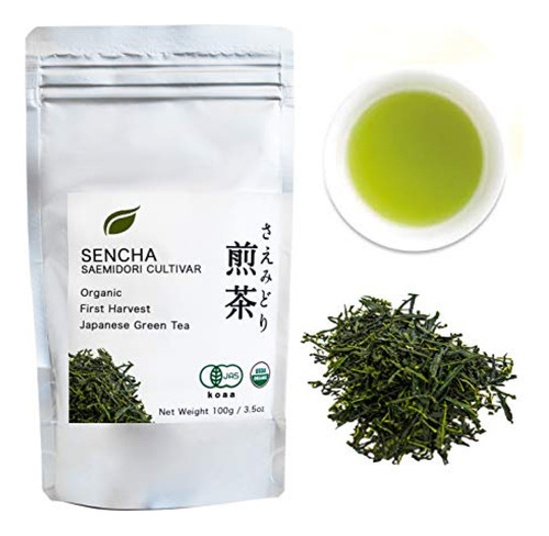 Sencha Japonés Orgánico - Cultivar Saemidori De Primera Cose