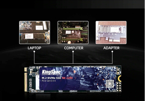 Imagen 6 de 6 de Disco Solido Kingspec Ne-256 M.2 Ssd, 256gb, Pcie Gen3x4 L