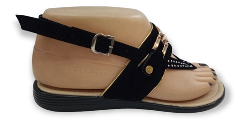 Imagen 3 de 6 de Huarache Chancla Gallo Con Hebilla Suave Hebilla Ajustable