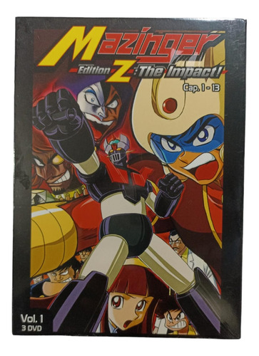 Mazinger Edition Z: The Impact! Vol. 1 Capítulos 1-13 Dvd