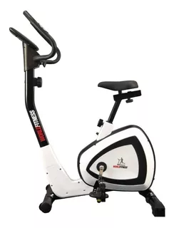 Bicicleta Tradicional A8000 Magnética World Fitness Color Gris plata