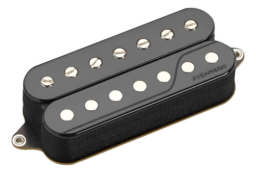Set Pastillas Guitarra 7 Cuerdas Fishman Prfco7sb2 Humbucker Color Negro