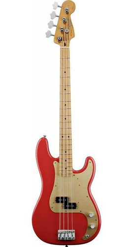 Bajo Fender Precision Bass 50s Classic Fiesta Red