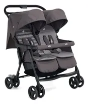 Comprar Cochecitos Bebes Mellizos Hermanitos Joie Infanti Aire Twin Color Dark pewter Color del chasis Negro