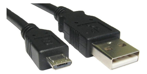 Cable Usb A Micro Usb 1.2m Black Berry / Samsung / Ntc / Nok