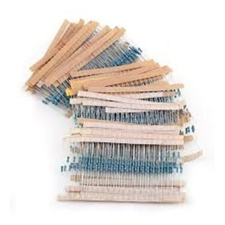 Imagen 4 de 4 de Pack De Resistencias 5% Metal Varias X 150 Unid.