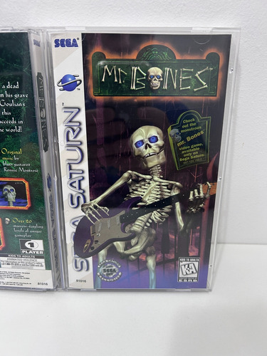 Mr Bones Sega Saturn Jogo 100% Original Completo Raro (Usado)