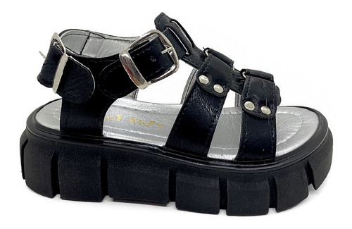 Sandalias De Nenas Franciscana Plataforma Glitter Niña 27-36