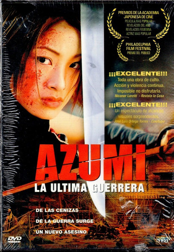 Azumi La Última Guerrera - Dvd Nuevo Orig. Cerrado - Mcbmi