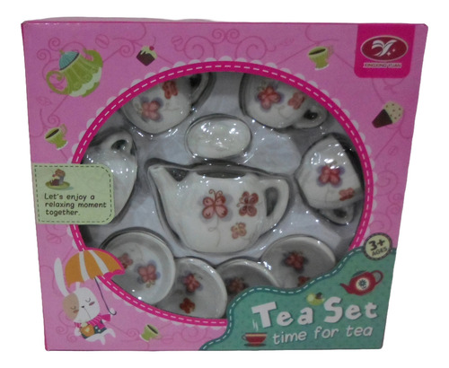 Mini Juego Te Muñecas Juego Te Niñas 10pzs Porcelana Z/ Sur