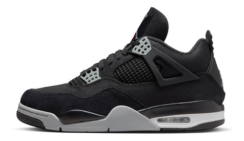 Zapatillas Jordan 4 Retro Se Black Canvas Dh7138-006   