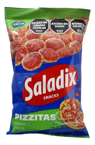 Saladix Snacks Pizzitas Sabor Pizza 70g