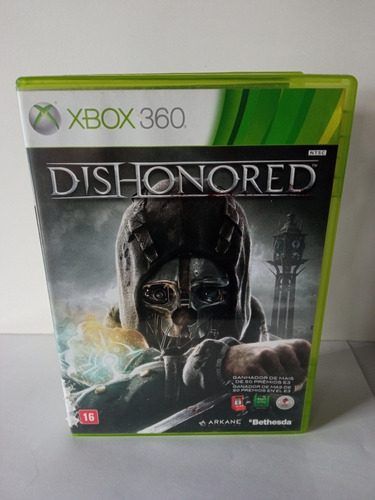Jogo Dishonored Xbox 360 Original Mídia Física (Usado)