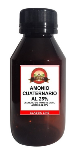 Amonio Cuaternario 25% Uso Capilar 250ml Materia Prima