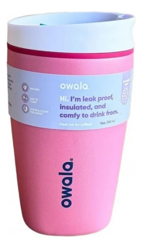 Nova Caneca De Café Isolada De Dupla Camada Owala