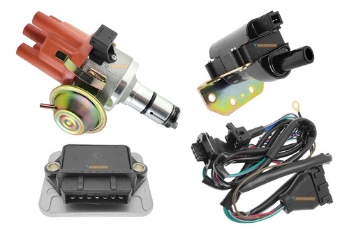 Kit Ignição Eletrônica Fusca Brasilia Kombi 1300 1500 1600